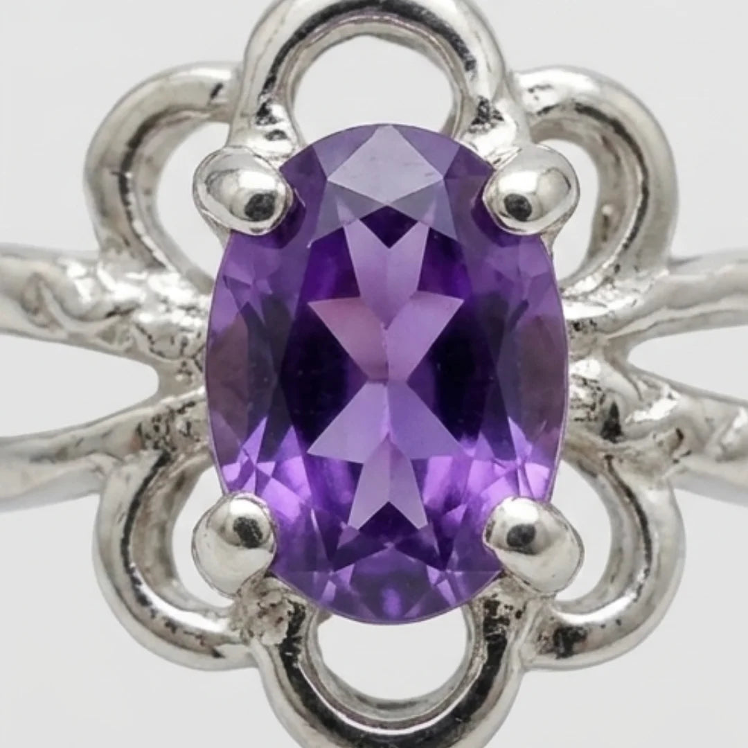 Neelam Female Ring | Step Cut | CODE N-11