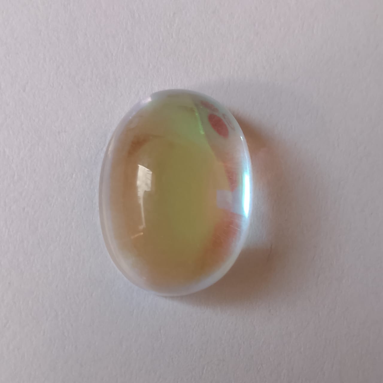 Water Opal (Moothi) Gemstone | White Bluish Opal