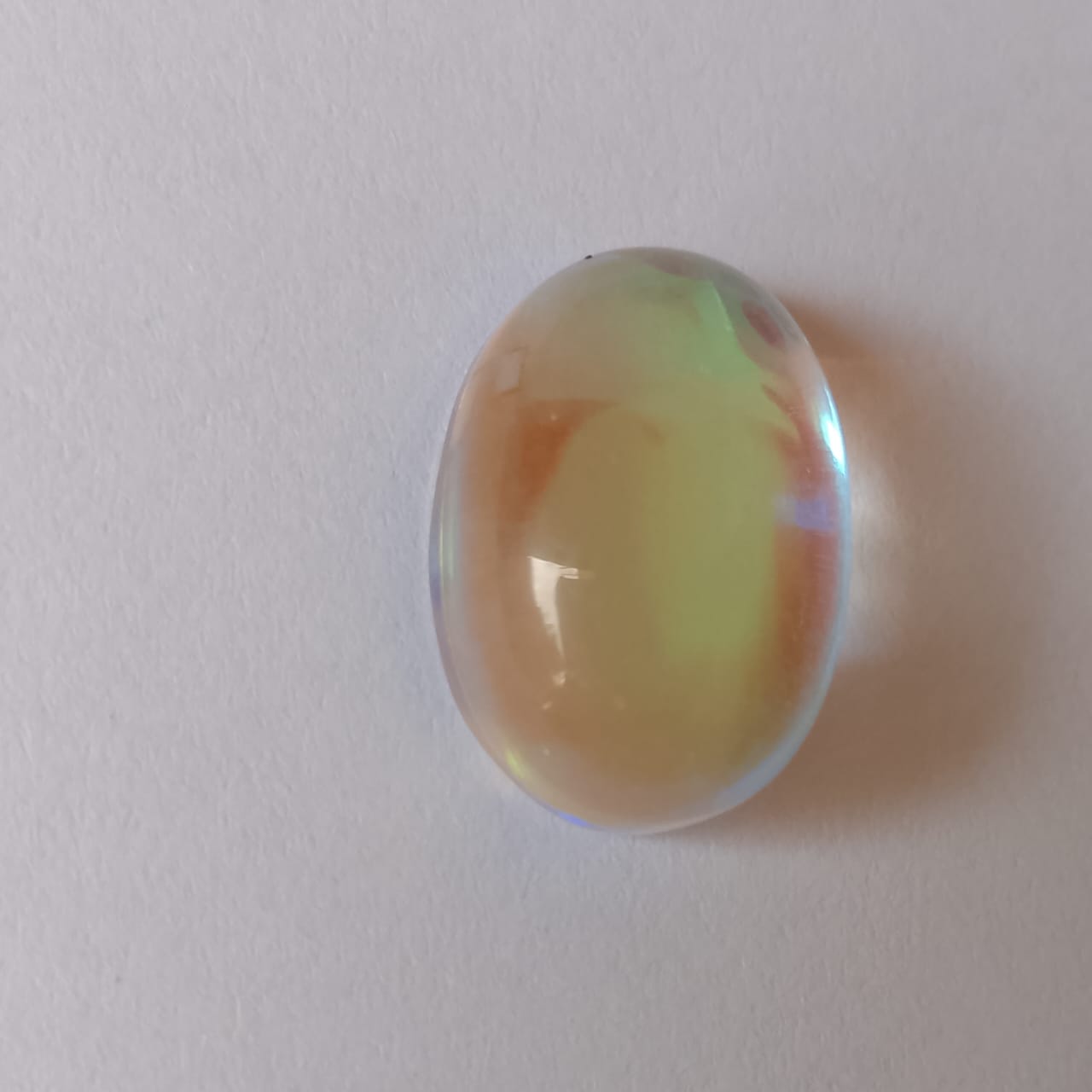 Water Opal (Moothi) Gemstone | White Bluish Opal