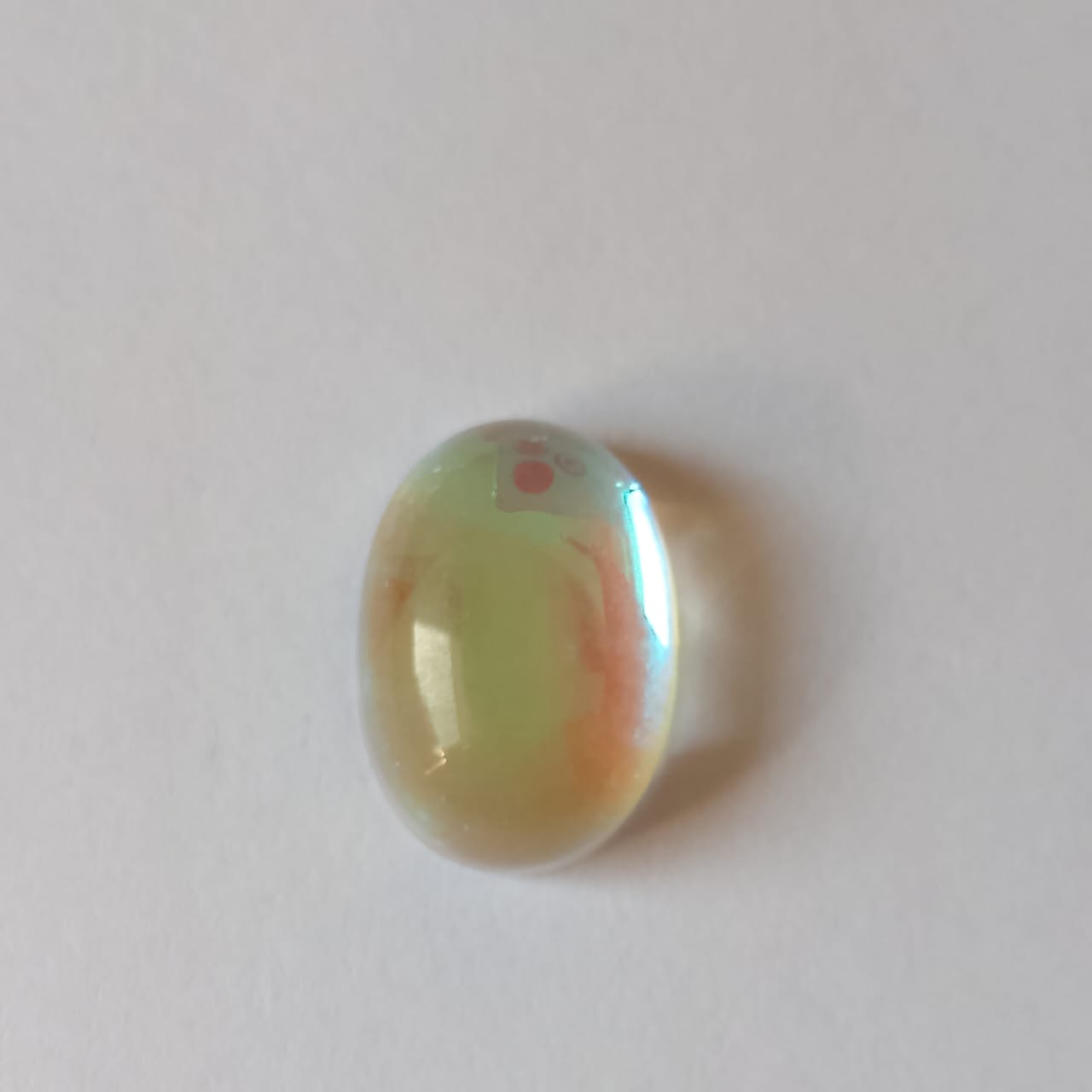 Water Opal (Moothi) Gemstone | White Bluish Opal