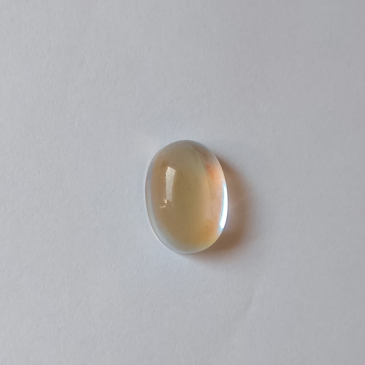 Water Opal (Moothi) Gemstone | White Bluish Opal