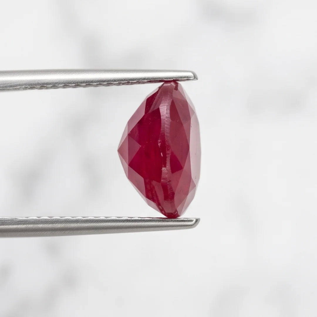 12.1 ct Ruby Yaqoot (Lal) | Step cut