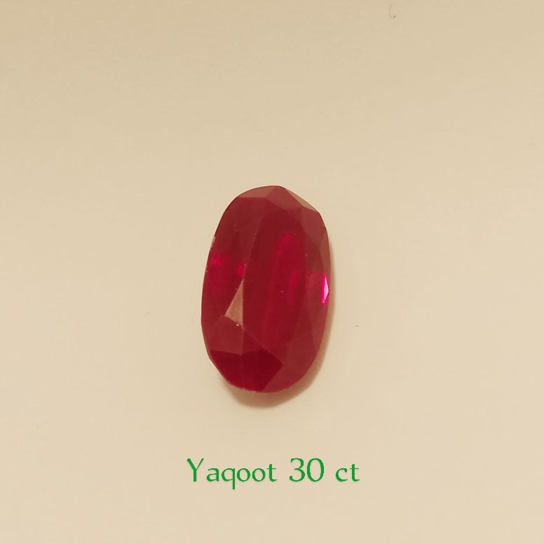 Yaqoot (laal stone)| Step Cutting