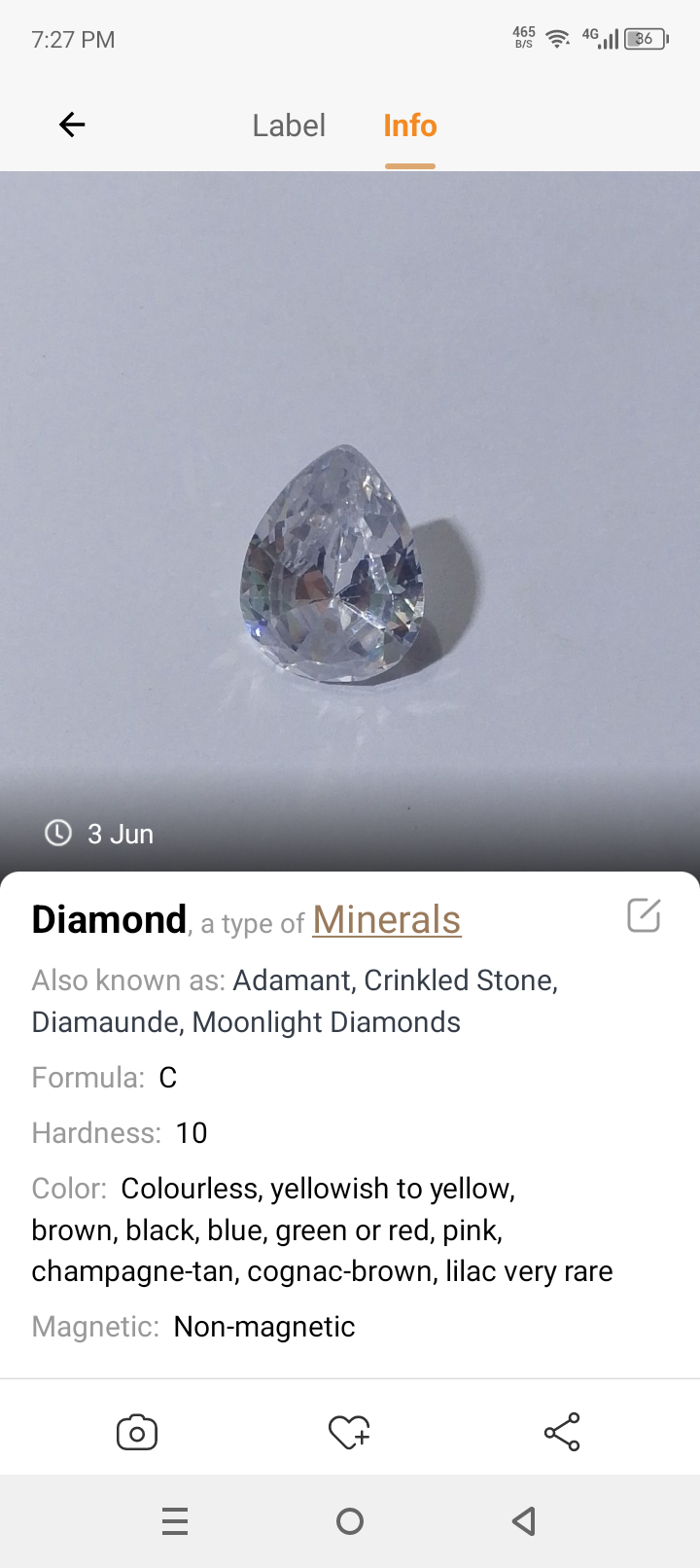 Diamond ( category 3) 12 caret