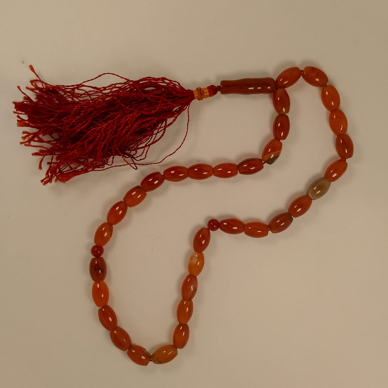 Gemstone Sulaimani Aqiq Tasbeeh | 35 Beads