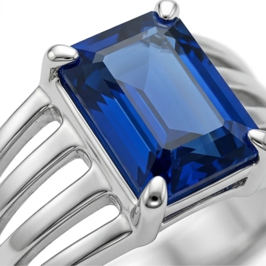 Neelam Ring | Step Cut | CODE N-37