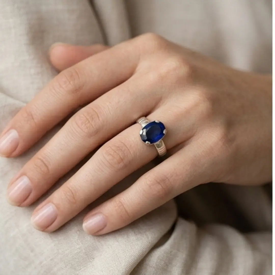 Neelam Ring | Turkish Design | Step Cut | CODE N-52