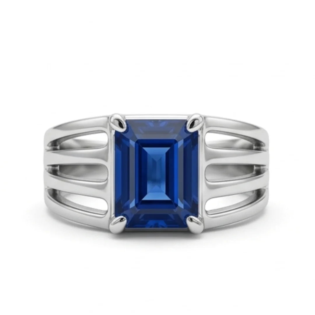 Neelam Ring | Step Cut | CODE N-37