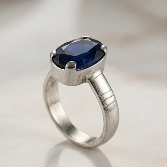 Neelam Ring | Turkish Design | Step Cut | CODE N-52