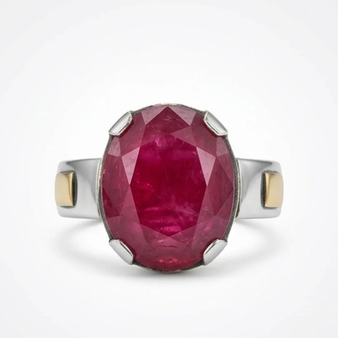 Yaqoot Ring | Step Cut Ruby | CODE R-27