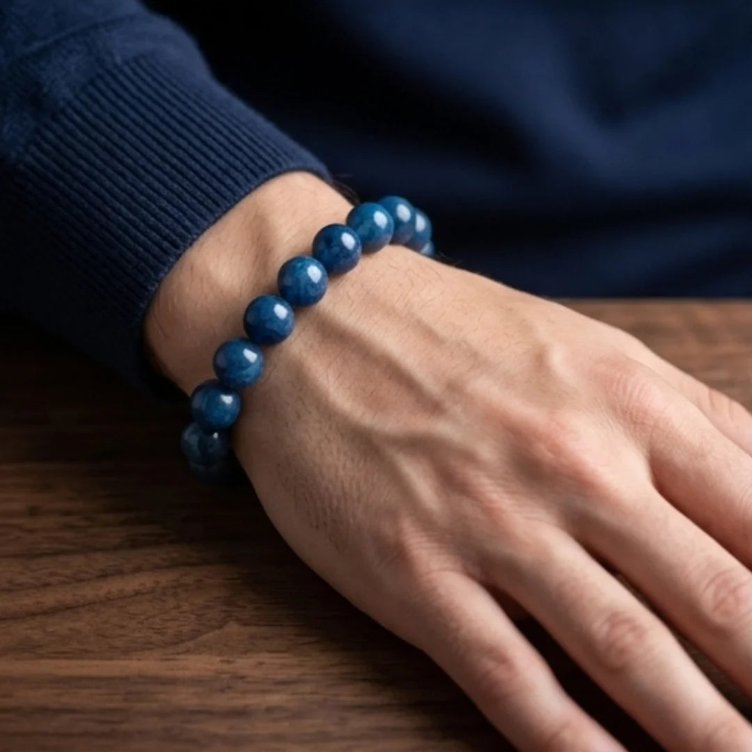Aqeeq Gemstone Bracelet 10mm – Traditional Elegance, Strength & Positive Energy
