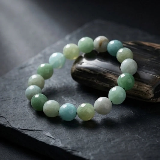 Aventurine Stone Bracelet 12mm | Natural Gemstone, Elegant Everyday Style