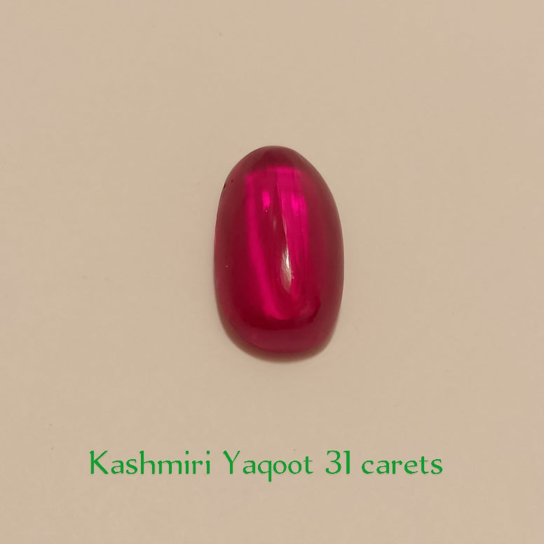 Kashmiri Yaqoot (Laal) Stone