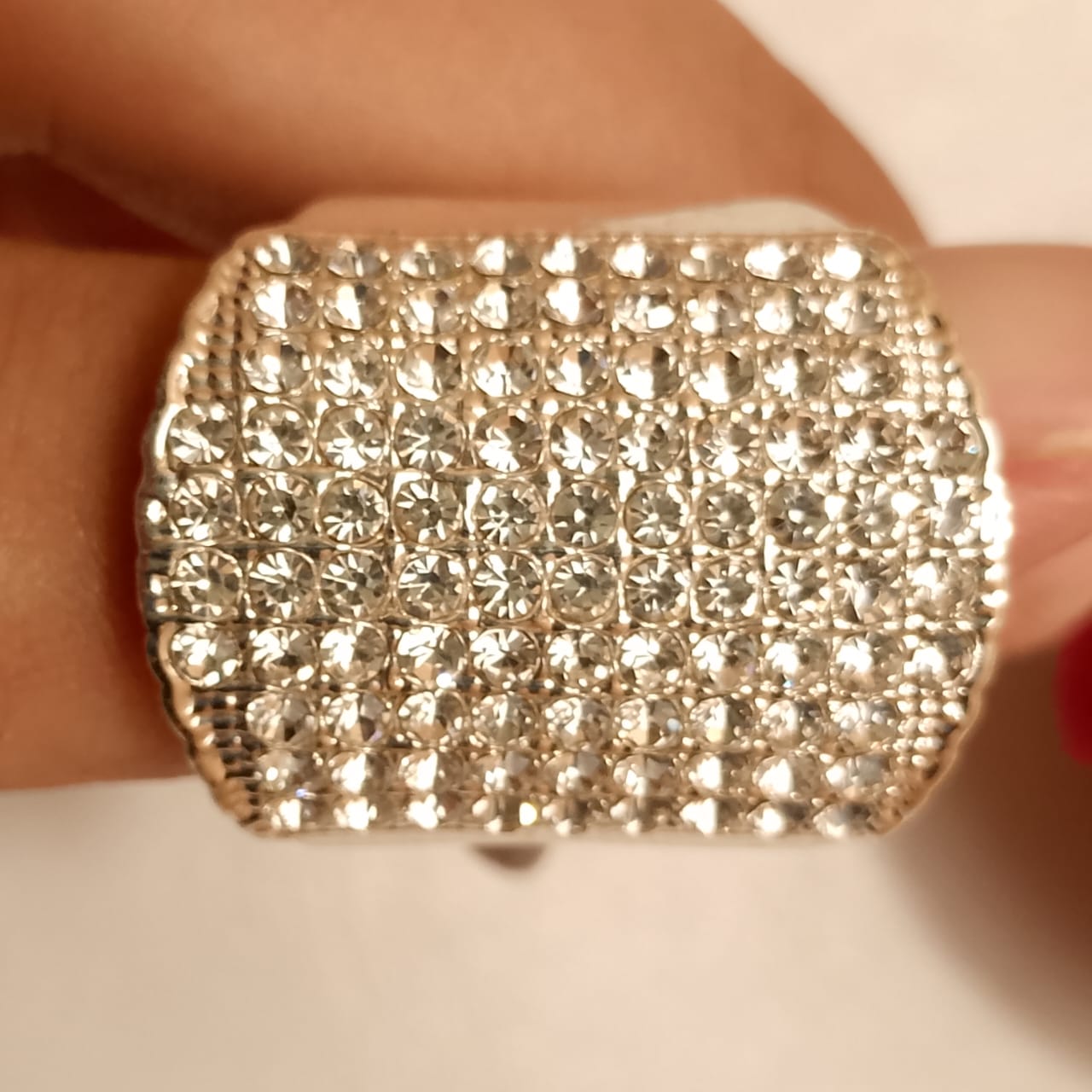 Zircon Ring | Step Cut | Italian Style Ring