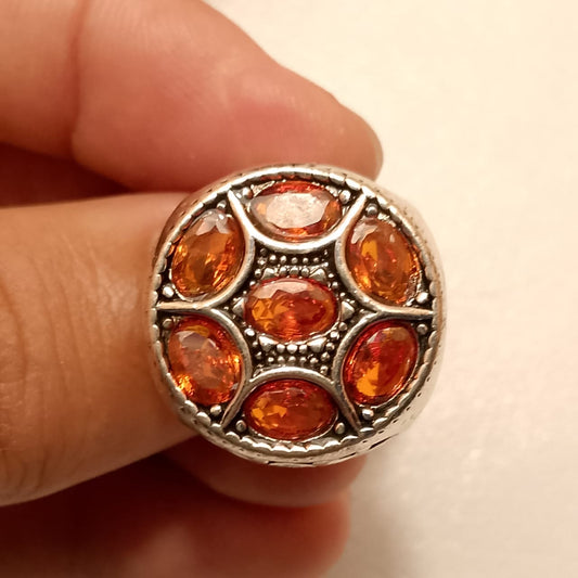 Multiple Garnet stone Ring | Step Cut | Turkish Style Ring
