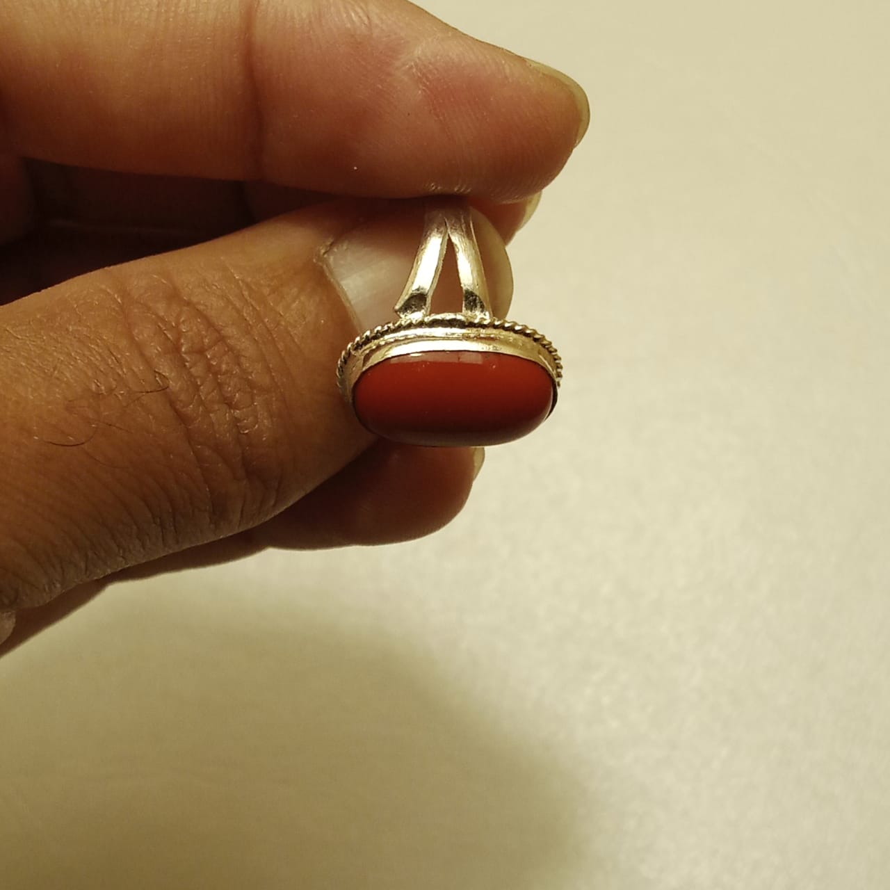 13 Carats Marjan Ring | Cabochon Cut | Italiyan Style