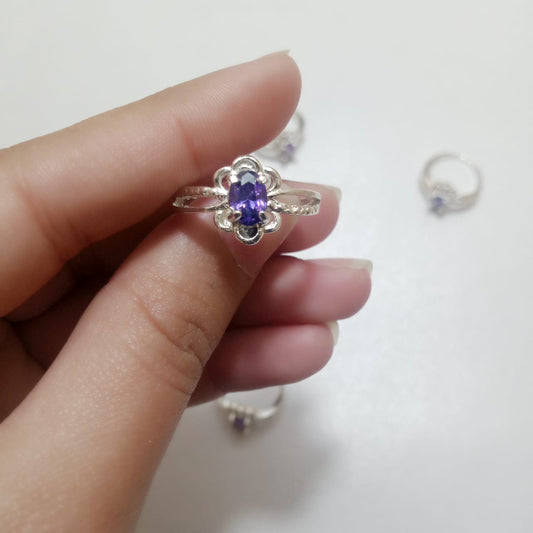 Neelam Female Ring | Step Cut | CODE N-11