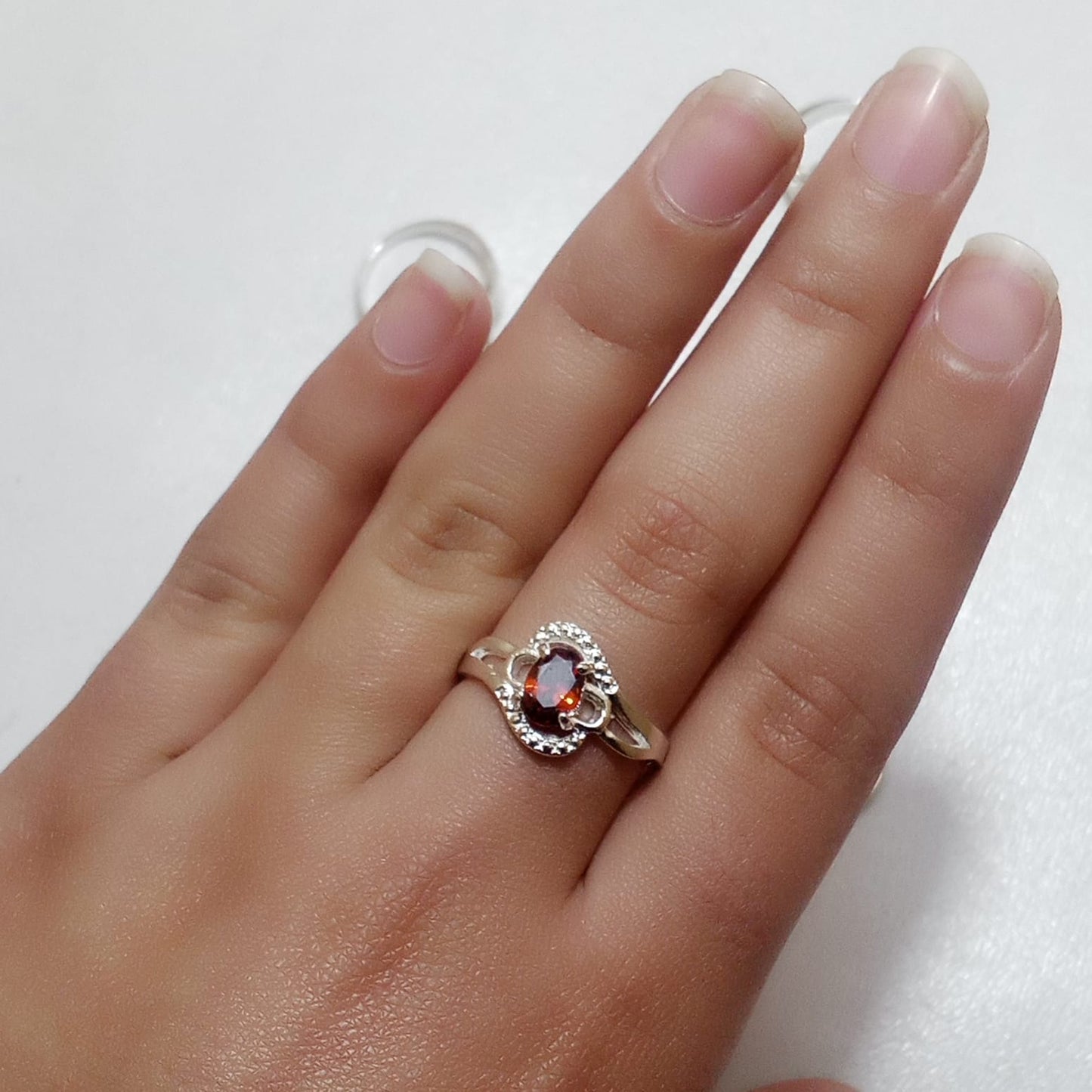 Ruby Female Ring | Step Cut | Yaqoot Ring | CODE R02