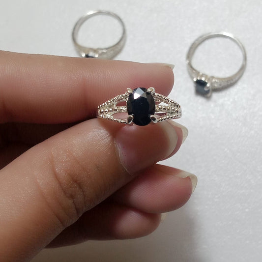 3 Carats Tourmaline Ring, Step Cut