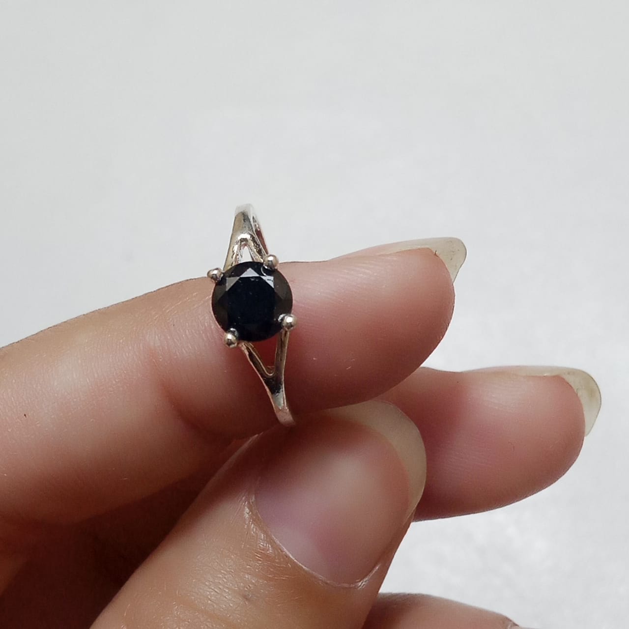 Tourmaline Female Ring |  Diamond Cut | T04