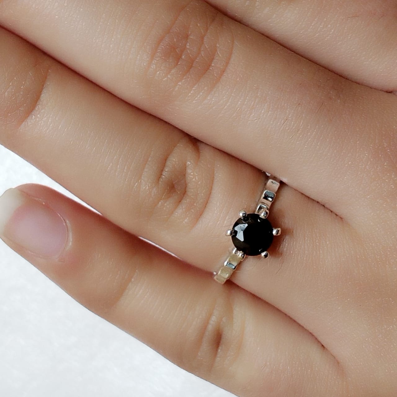 Tourmaline Female Ring | Diamond Cut | T05