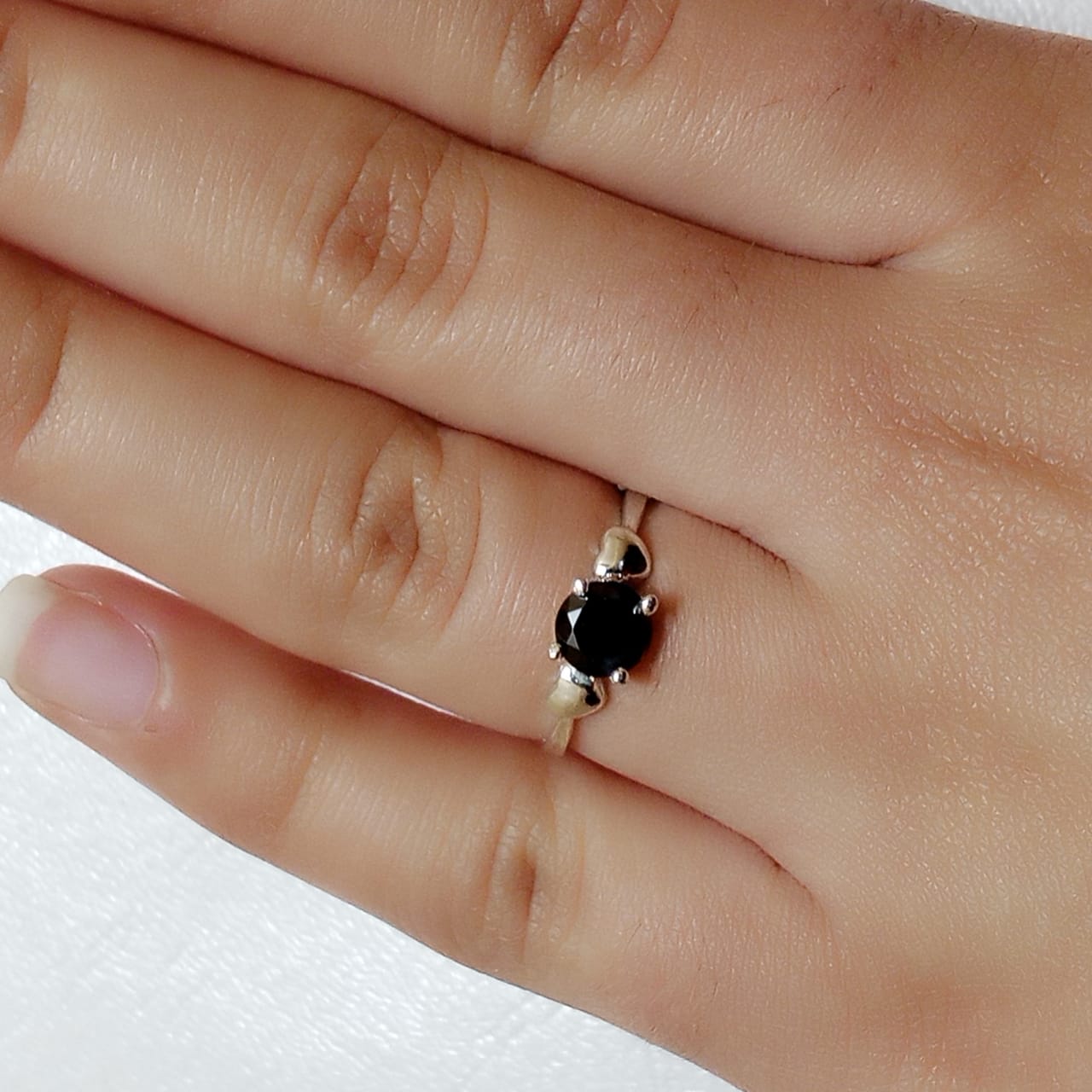 Tourmaline Female Ring | Diamond Cut | T06