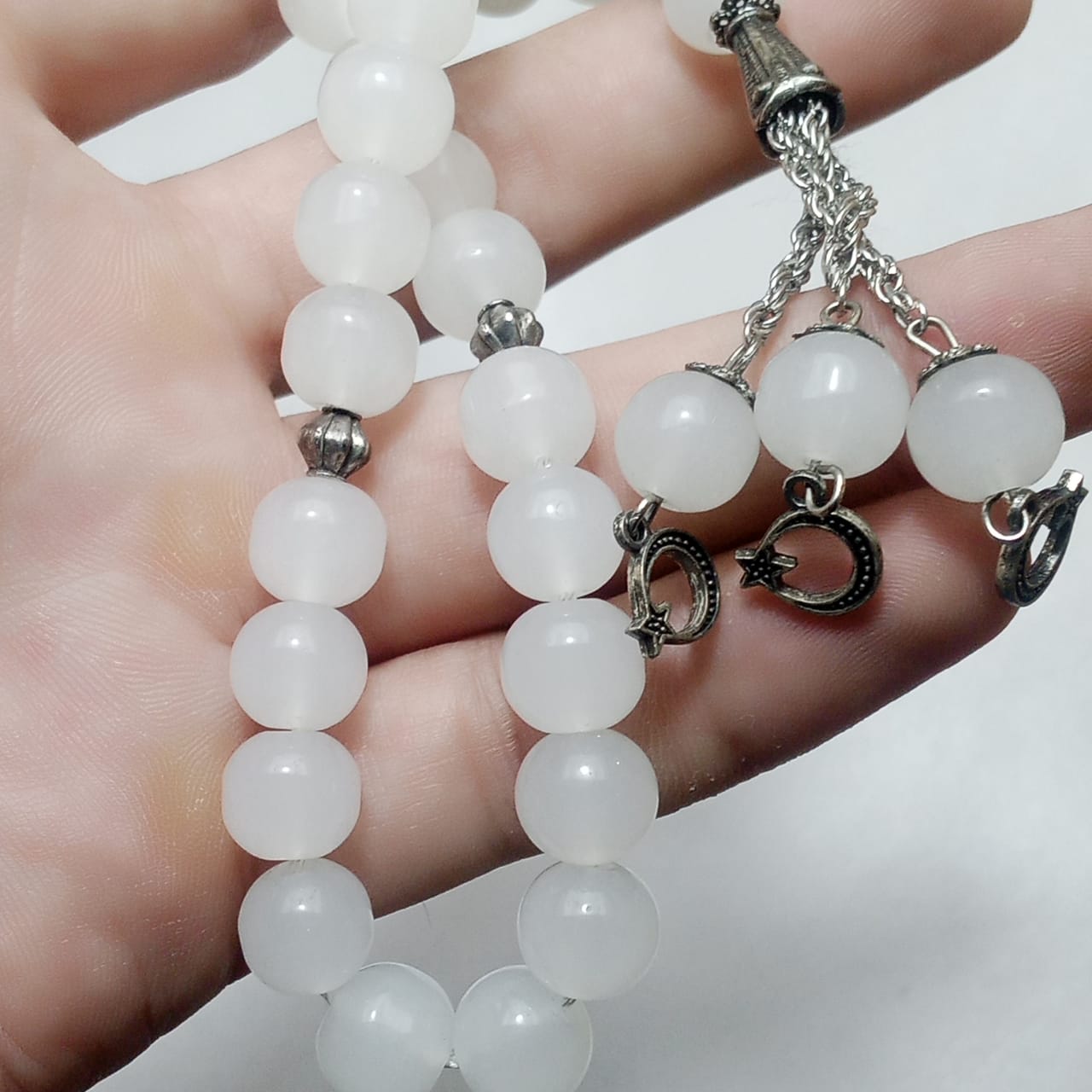 Opal Tasbeeh with Free Gift Box | 33 Beads | 10 mm