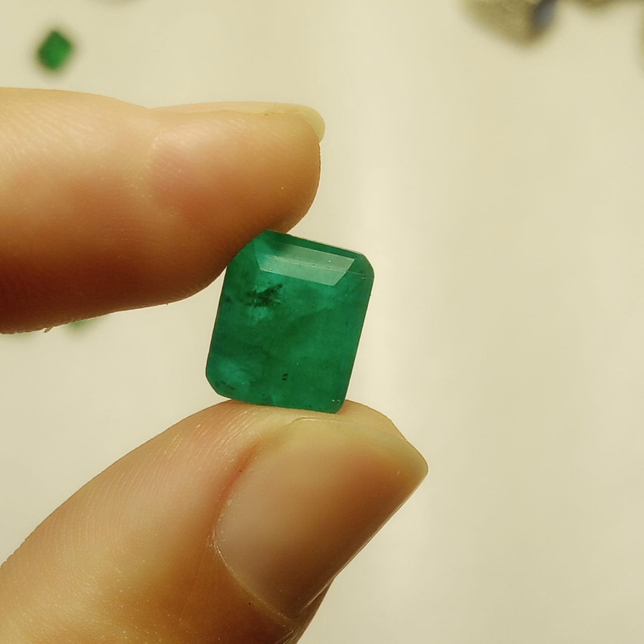 4.3 Carat Swati Emerald | Step Cut Zamrud