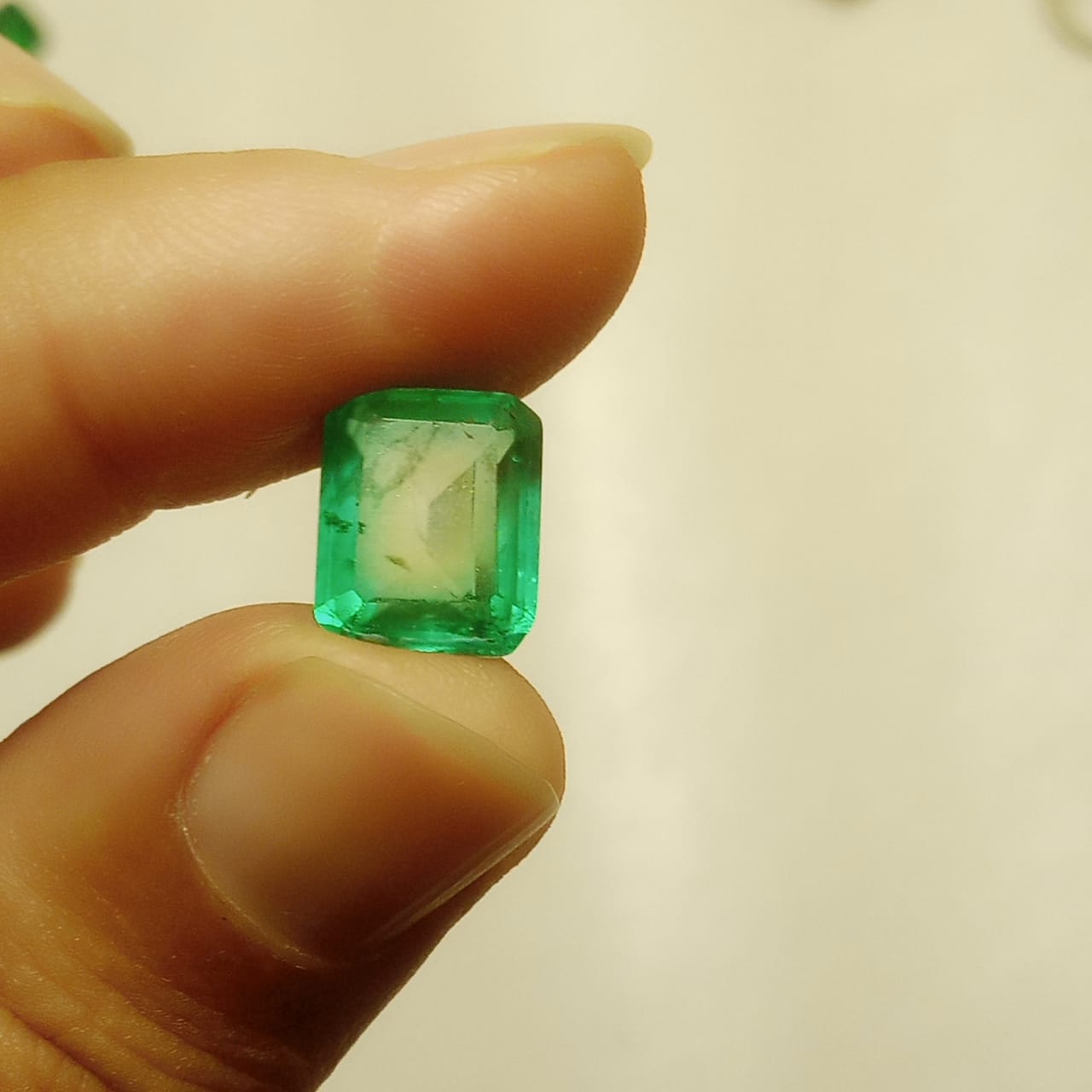 4.3 Carat Swati Emerald | Step Cut Zamrud