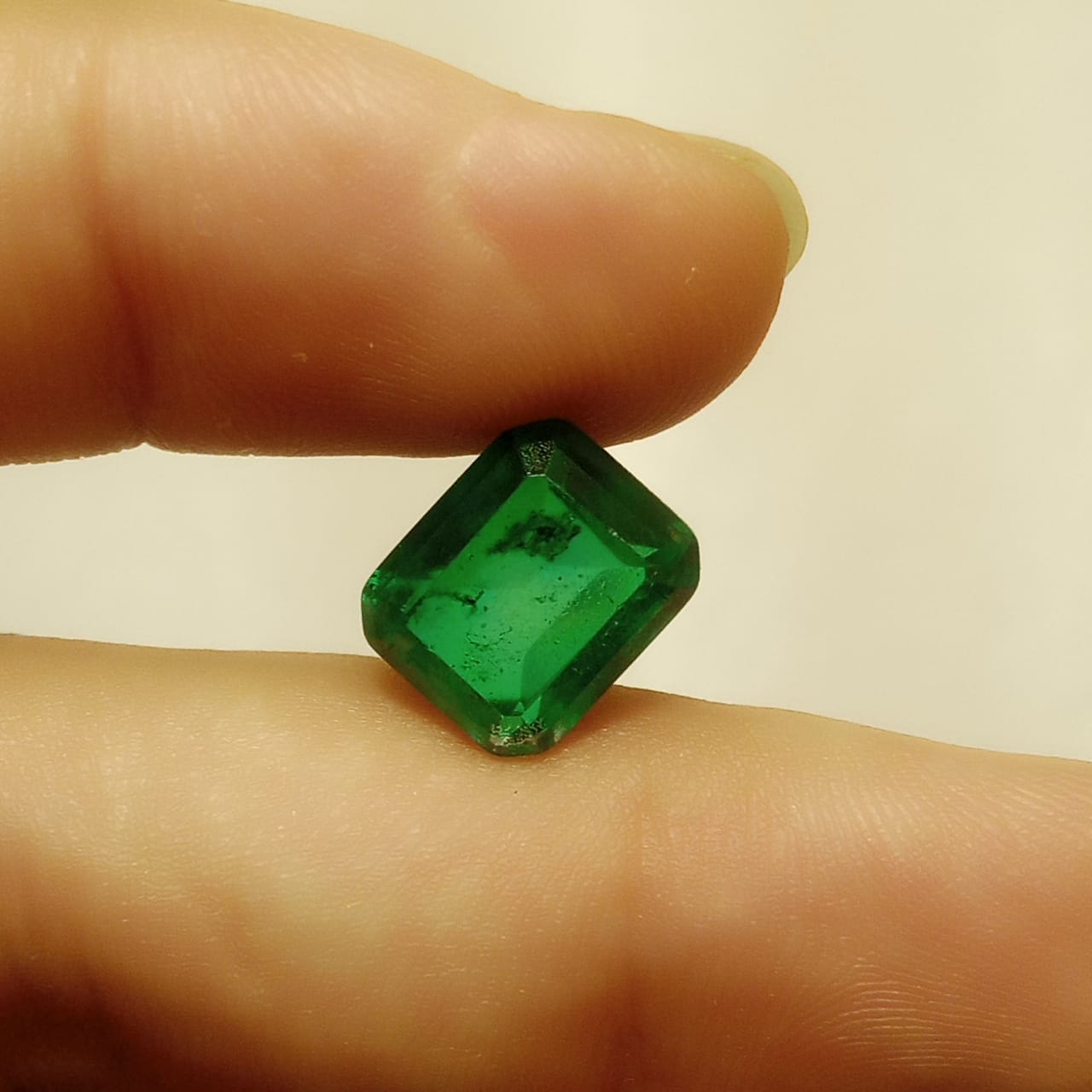 4.3 Carat Swati Emerald | Step Cut Zamrud