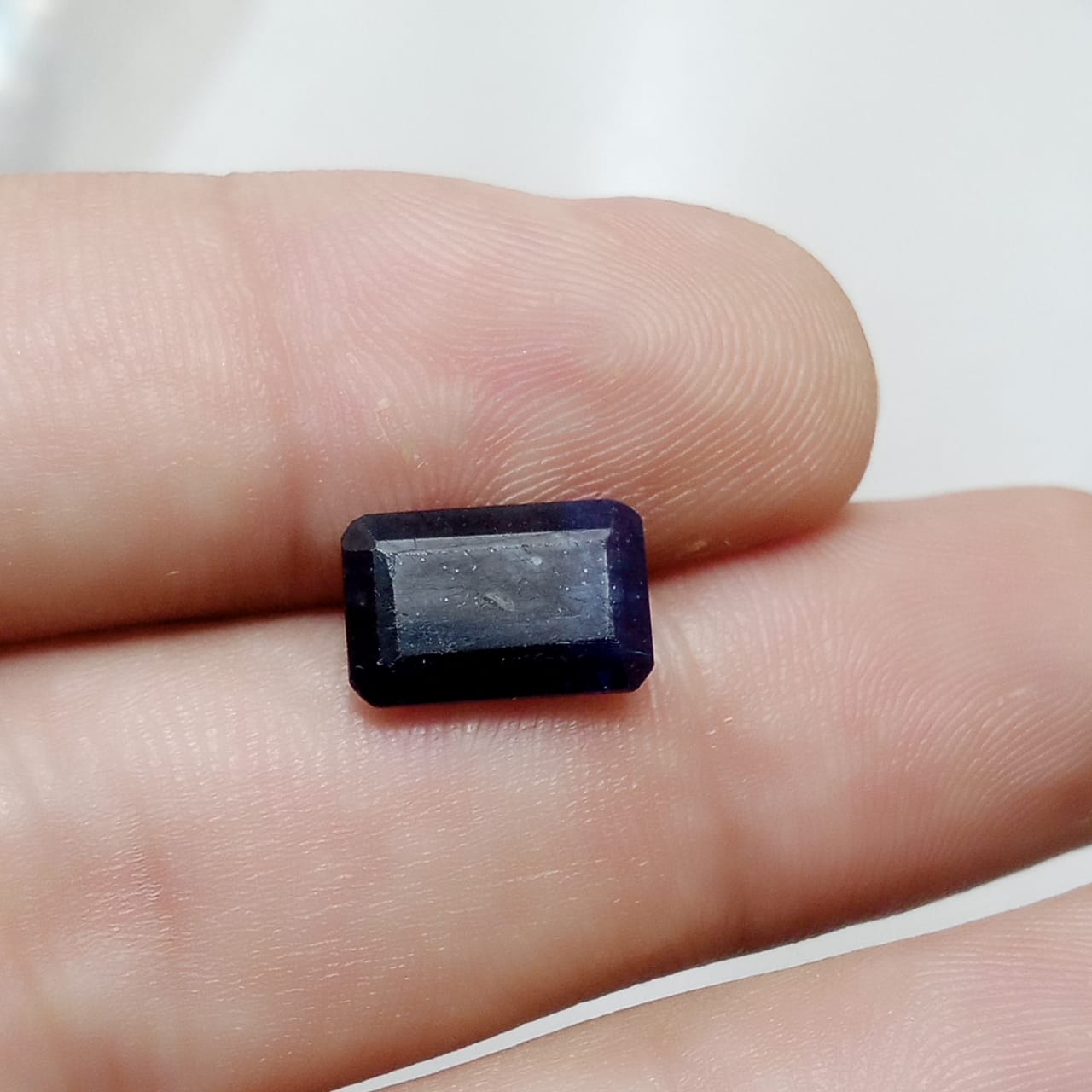 3.5 ct African Neelam | Emerald step Cut