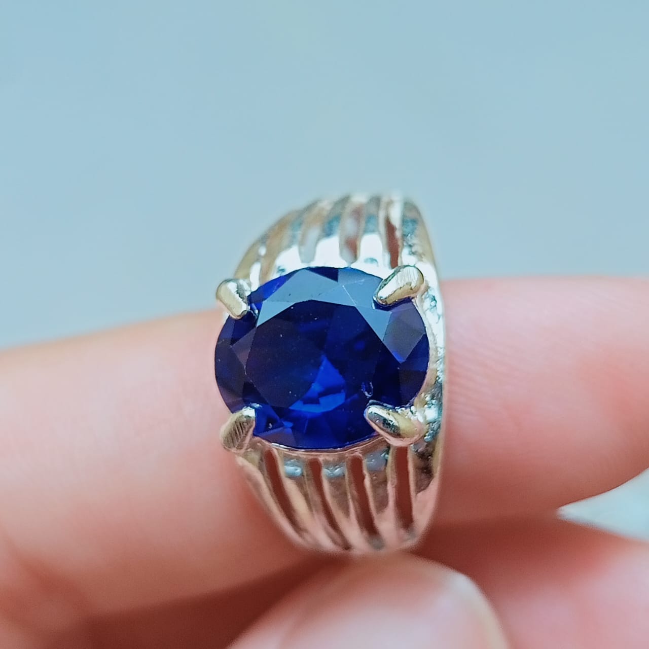 Neelam Female Ring | Step Cut | CODE N-20