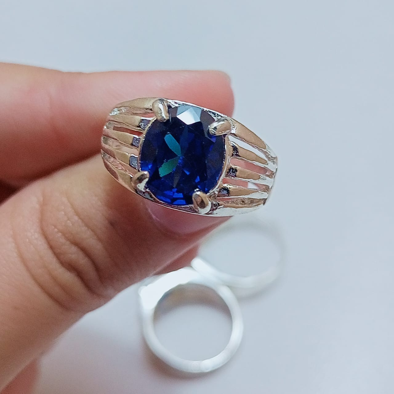 Neelam Female Ring | Step Cut | CODE N-20