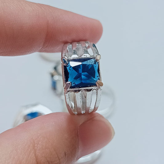 Neelam Female Ring | Step Cut | CODE N-22