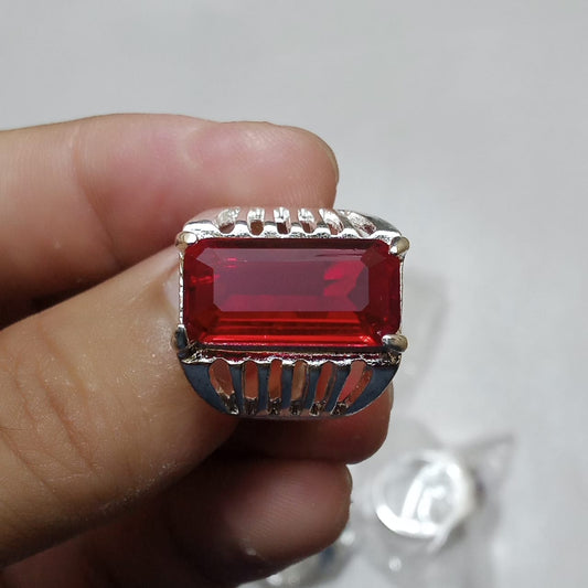 10 carat Emerald Ring | Step Cut Zamrud | Italian Style Ring