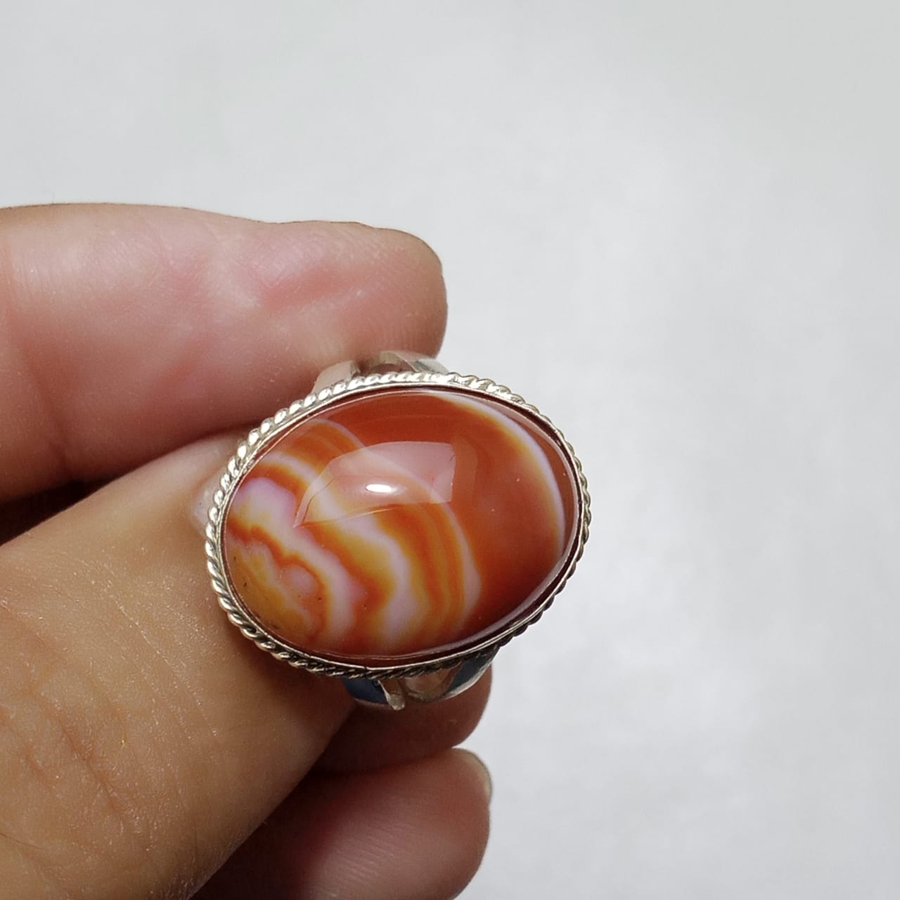 Sulaimani Aqeeq Ring | Agate Ring | Italian style Ring