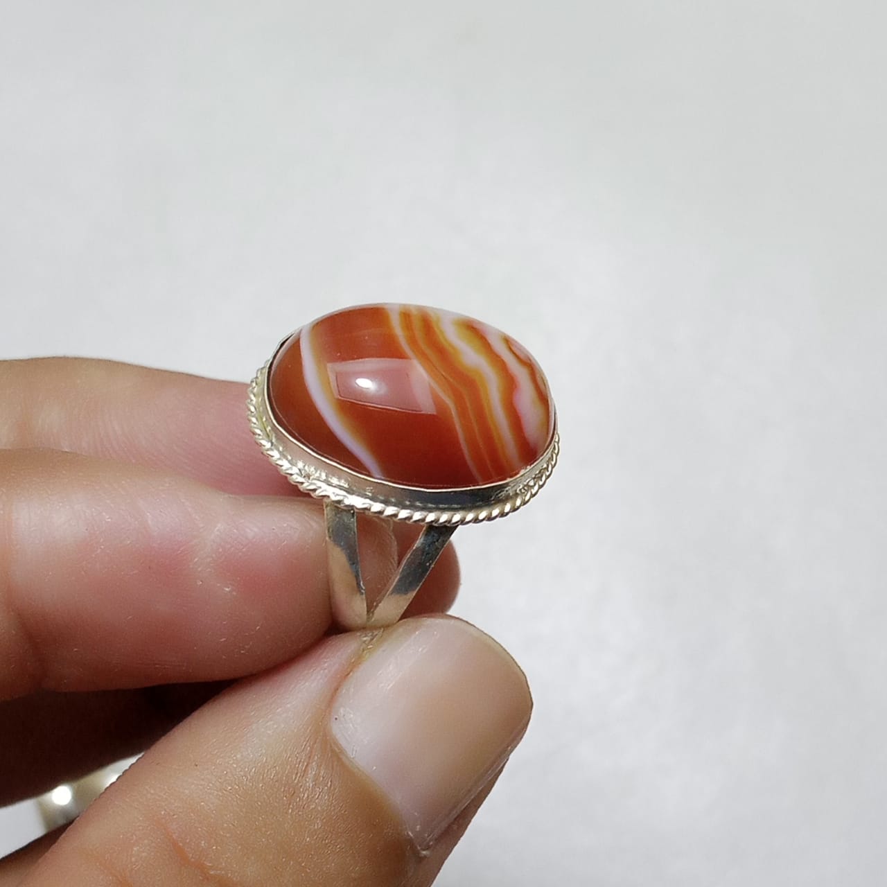 Sulaimani Aqeeq Ring | Agate Ring | Italian style Ring