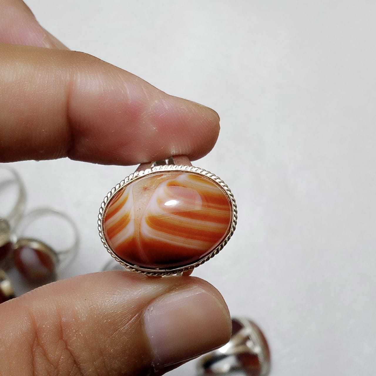Sulaimani Aqeeq Ring | Agate Ring | Italian style Ring
