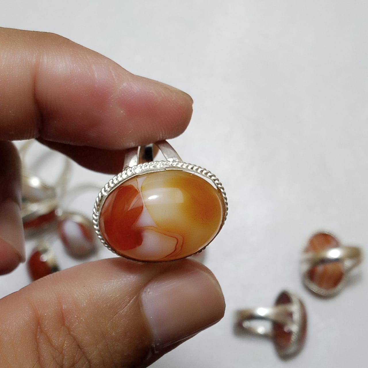 Sulaimani Aqeeq Ring | Agate Ring | Italian style Ring