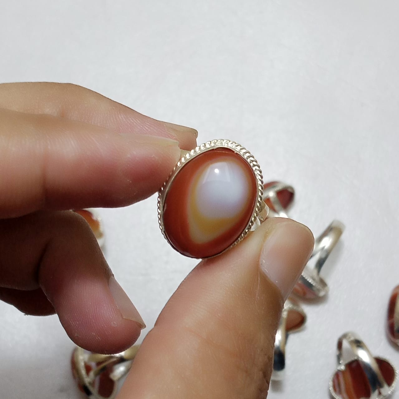 Sulaimani Aqeeq Ring | Agate Ring | Italian style Ring