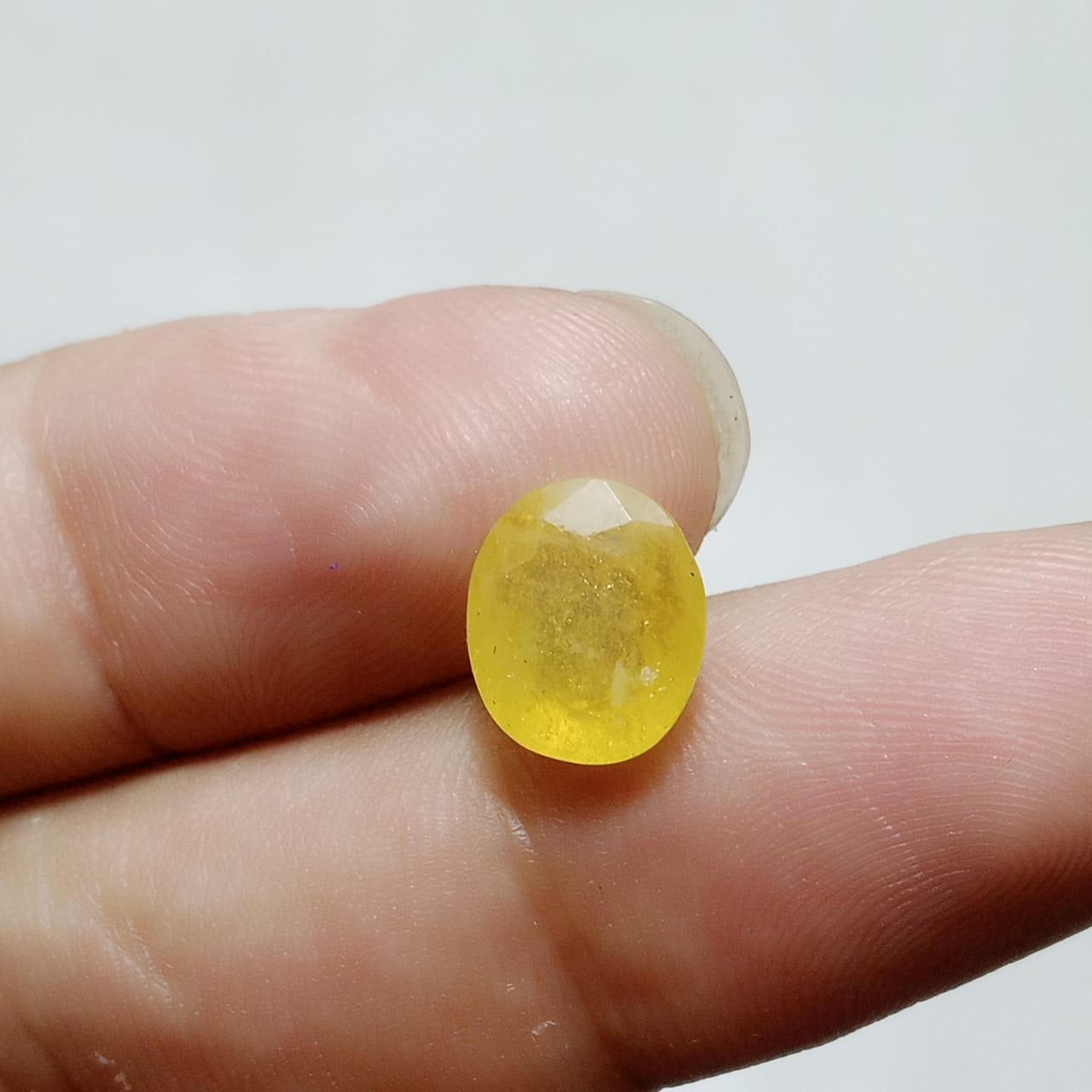 Pukhraj | Yellow Sapphire | Step Cut