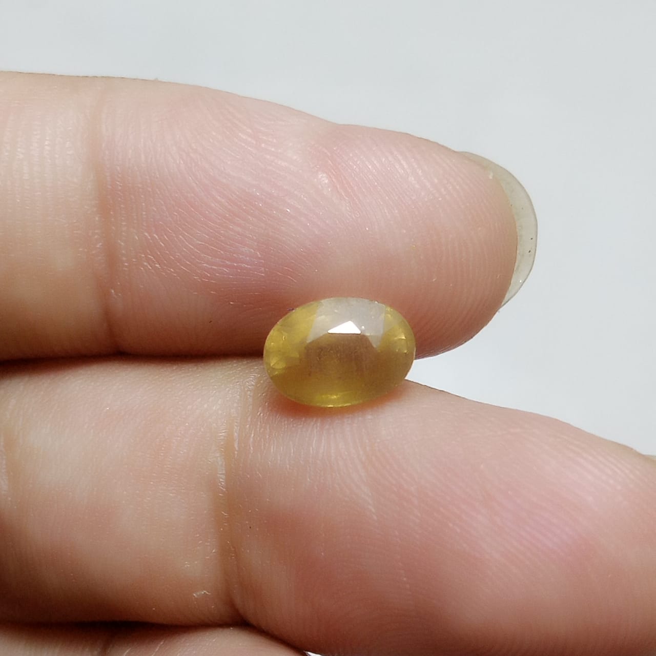 Pukhraj | Yellow Sapphire | Step Cut