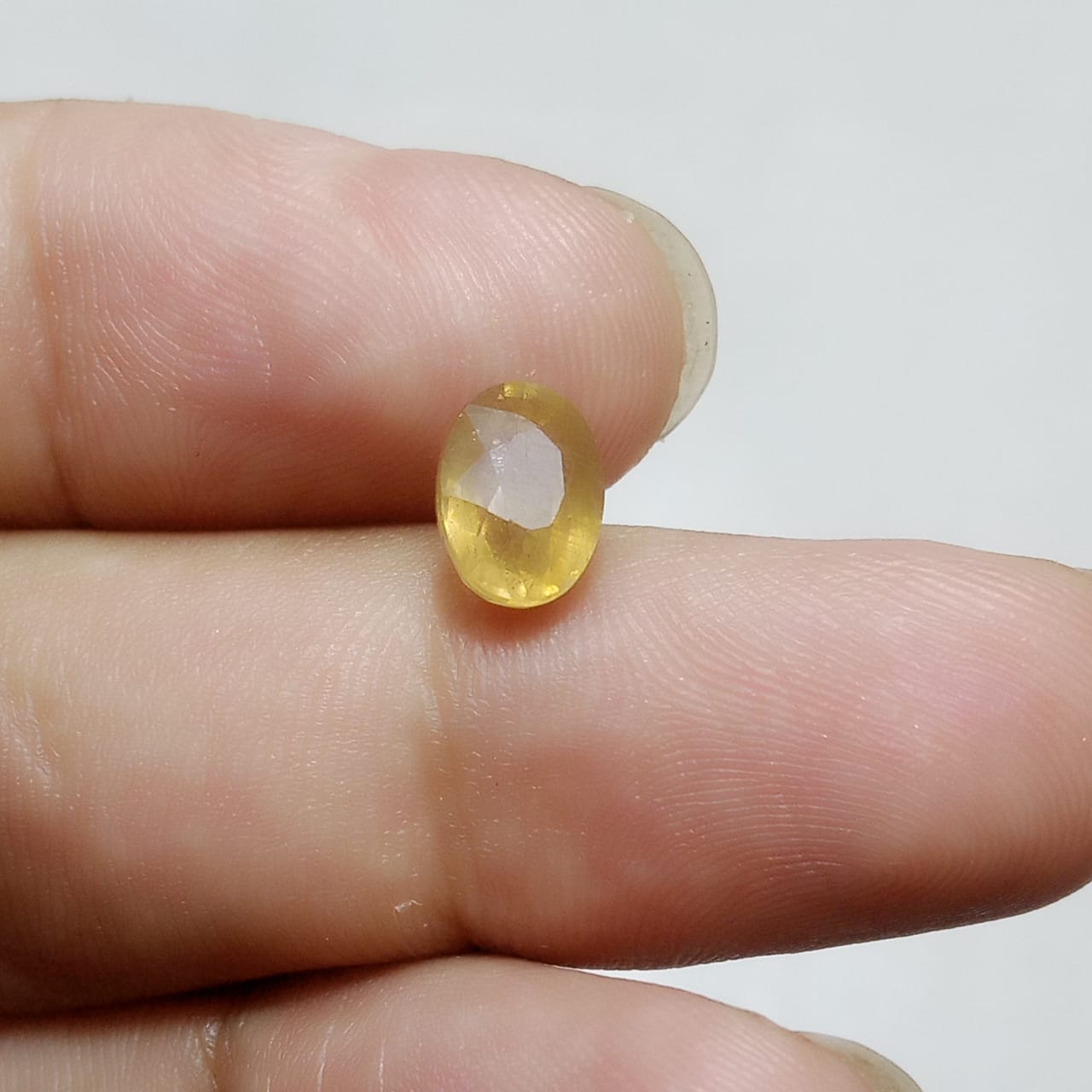 Pukhraj | Yellow Sapphire | Step Cut