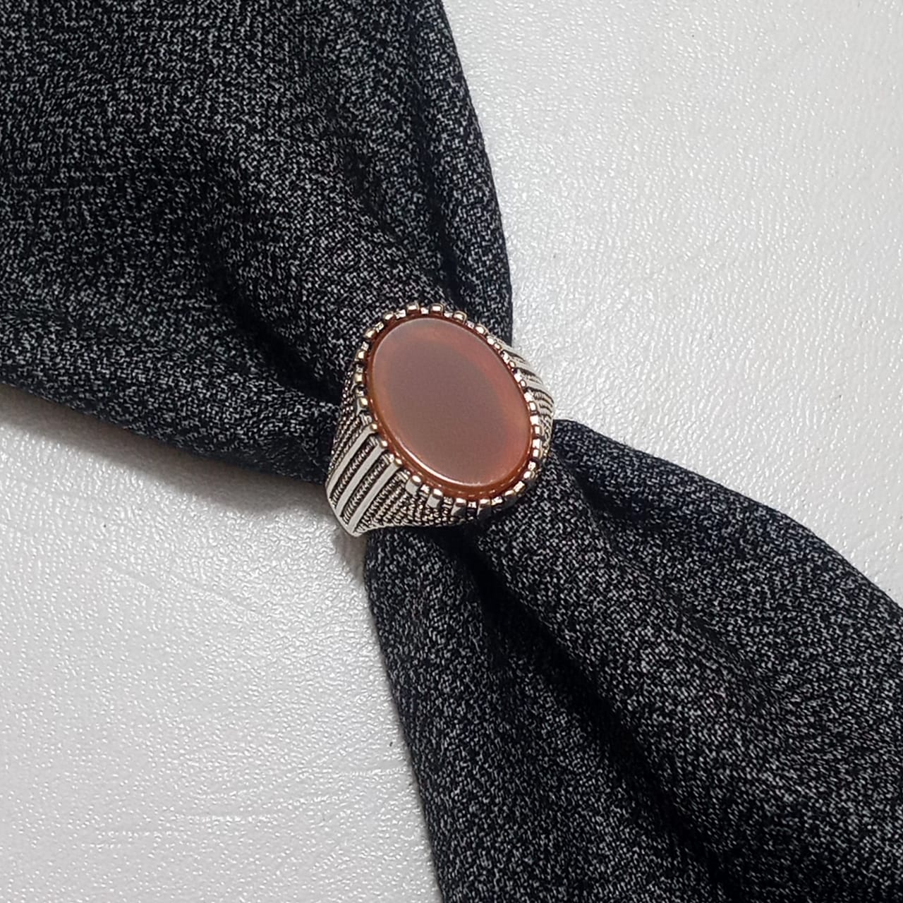 12 ct Yamni Aqeeq Ring | Agate Ring | Turkish style Ring