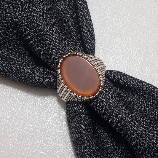 12 ct Yamni Aqeeq Ring | Agate Ring | Turkish style Ring