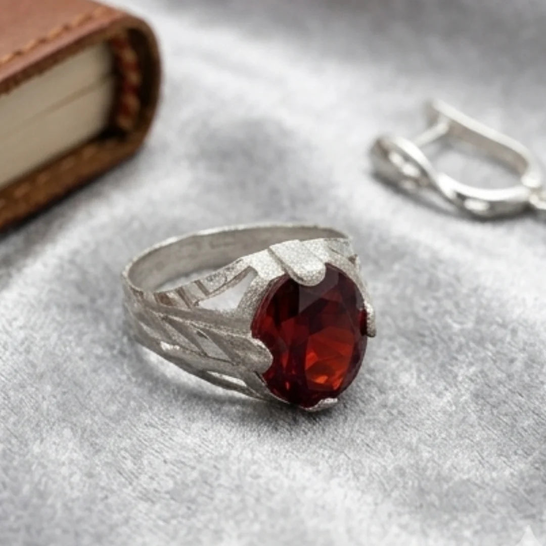 Yaqoot Ring | Step Cut | Turkish Style Ring