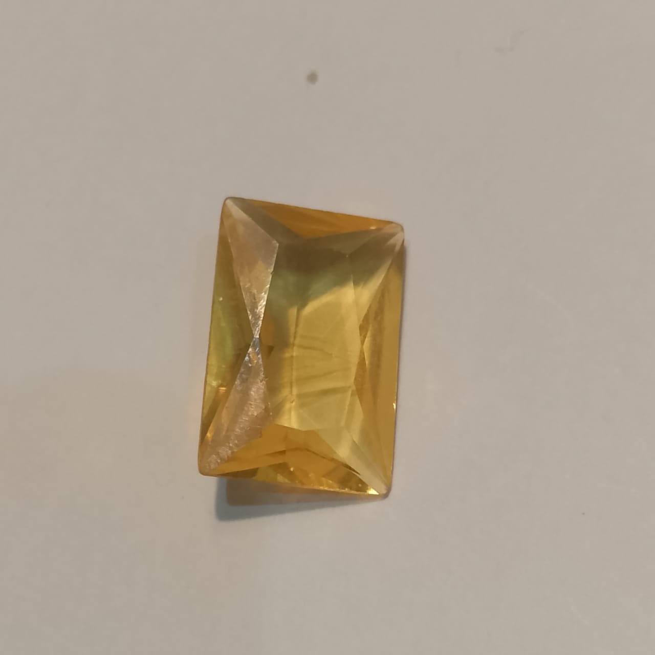 Pukhraj | Yellow Sapphire | Step Cutting